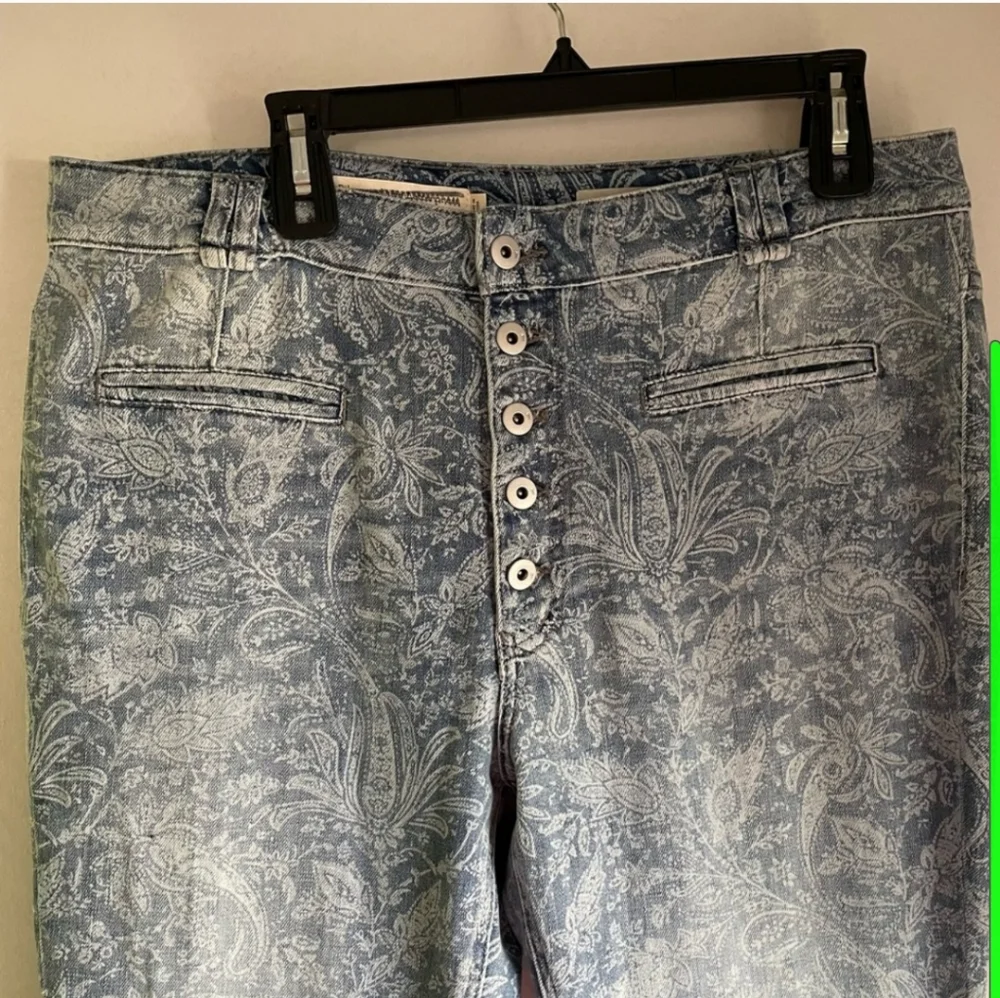 Anthropologie Pilcro and the Letterpress High Rise Trouser Boot Cut Jeans sz 32 - Picture 7 of 12